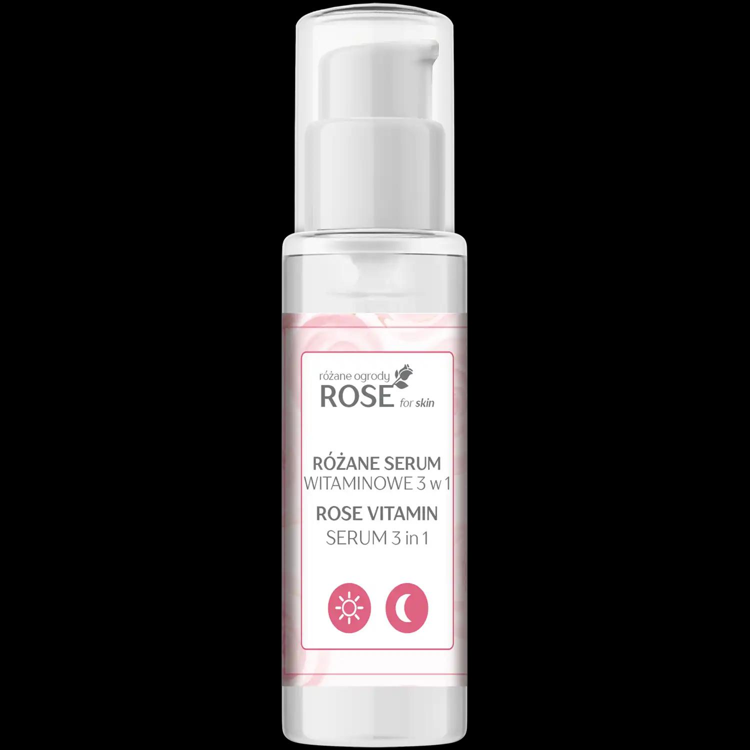 Floslek Róża różane serum witaminowe do twarzy, 30 ml