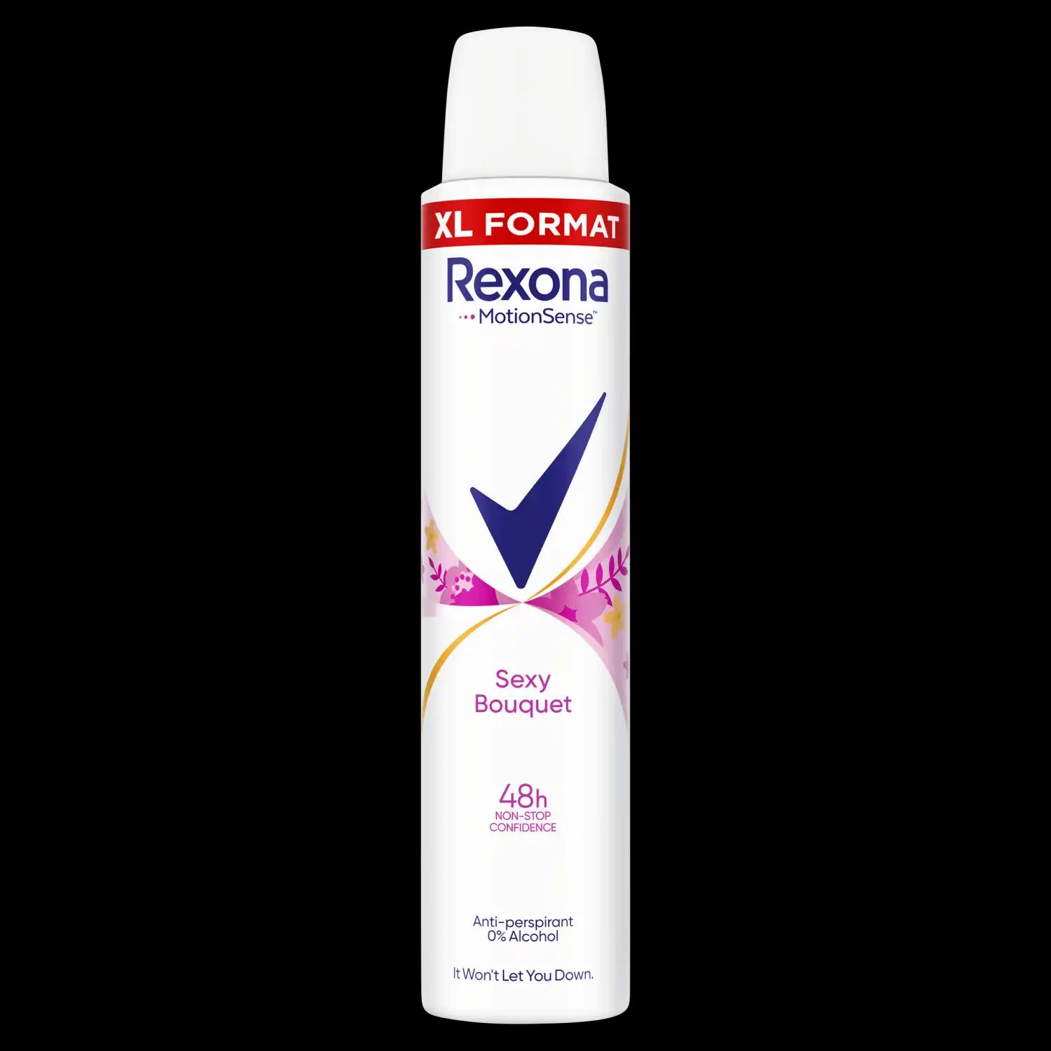 Rexona Motion Sense Sexy Bouquet antyperspirant w sprayu damski, 200 ml