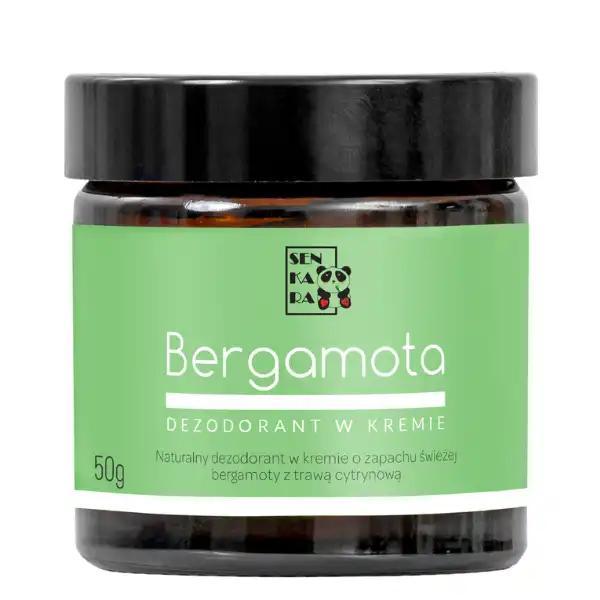 Senkara Bergamota naturalny dezodorant w kremie, 50 g