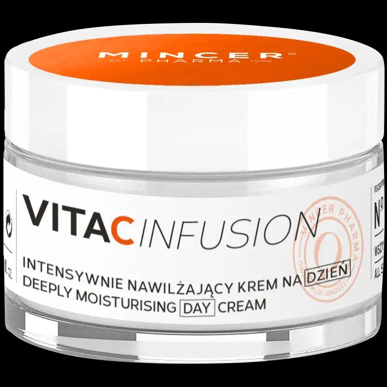 Mincer Pharma Vita C Infusion intensywnie nawilżający krem do twarzy na dzień, 50 ml