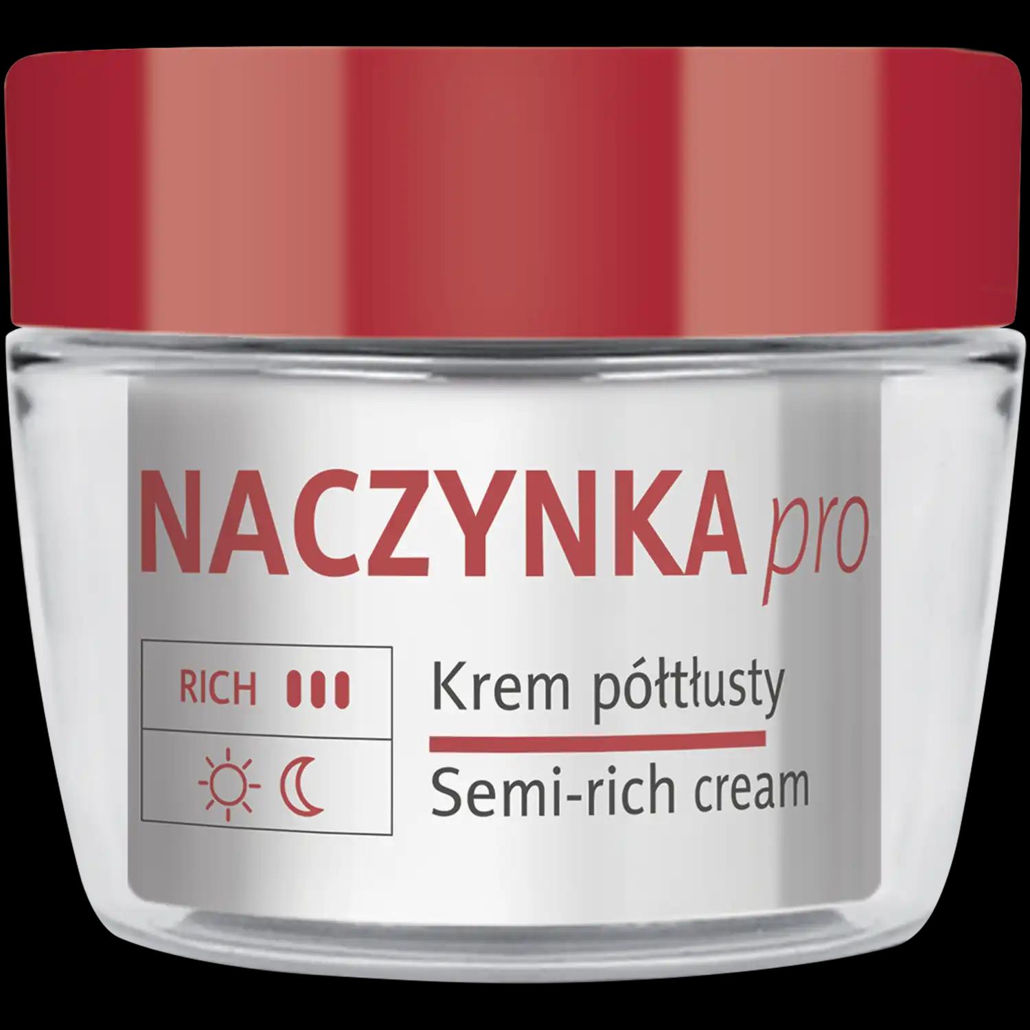 Floslek Naczynka Pro półtłusty krem do twarzy, 50 ml