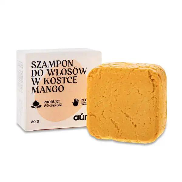 Auna do włosów w kostce z masłem mango, 80 g