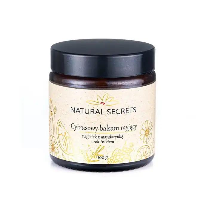 Natural Secrets cytrusowe masełko pielęgnacyjne do twarzy, ciała i włosów, 100 g