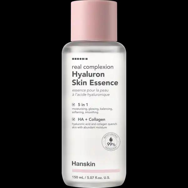 Hanskin Real complexion esencja do twarzy z kwasem hialuronowym, 150 ml