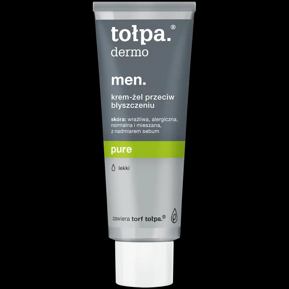 Tolpa Dermo Men Pure matujący krem-żel przeciw błyszczeniu, 40 ml