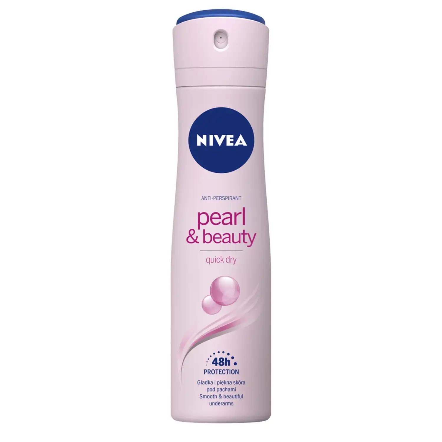 Nivea Pearl & Beauty antyperspirant damski w sprayu, 150 ml