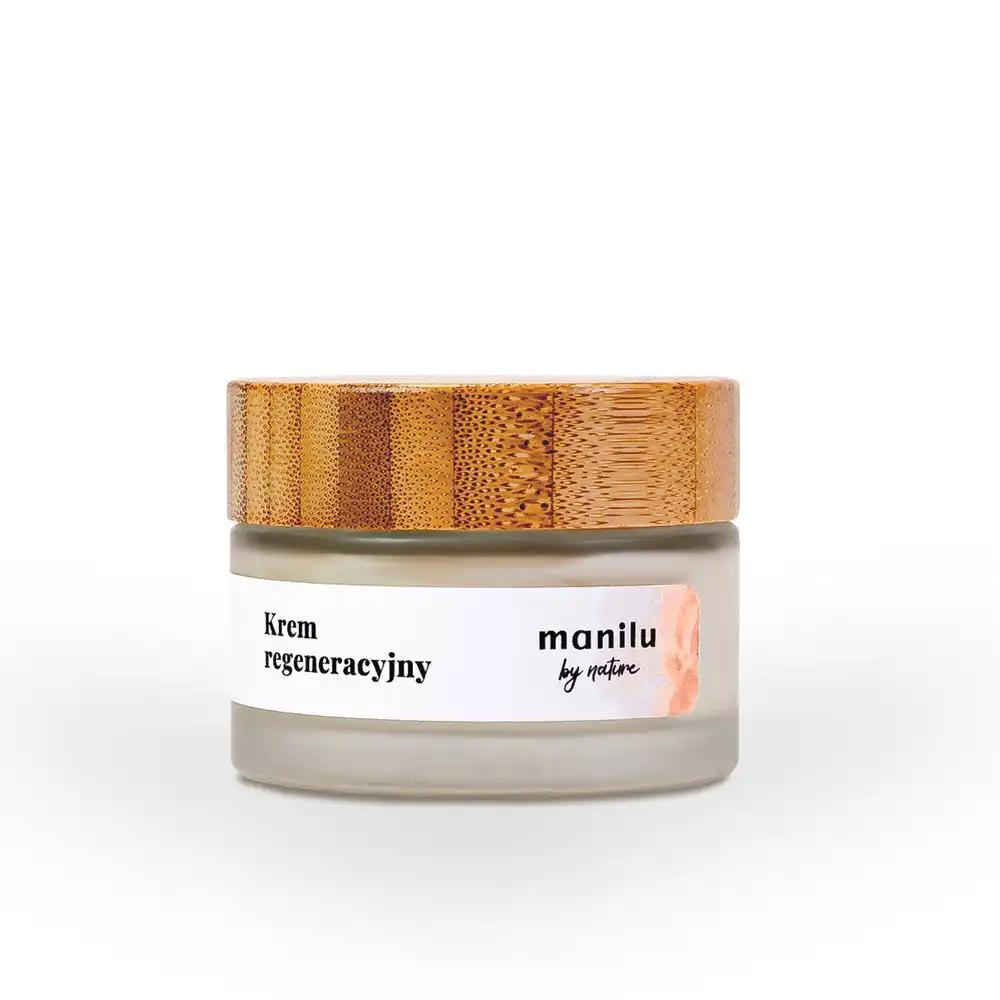 Manilu By Nature regeneracyjny krem do twarzy z kolagenem roślinnym i skwalanem, 50 ml