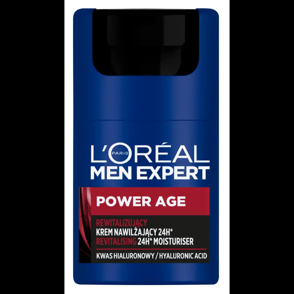 L'Oreal Paris Men Expert Power Age rewitalizujący krem nawilżający do twarzy, 50 ml