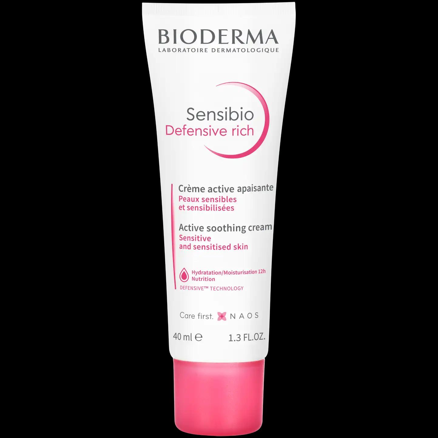 Bioderma Sensibio Defensive Rich krem do twarzy, 40 ml