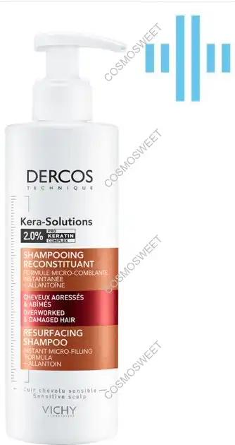 Vichy Dercos Kera-Solutions з комплексом Про-Кератин для реконструкції поверхні пошкодженого ослабленого волосся 200 мл