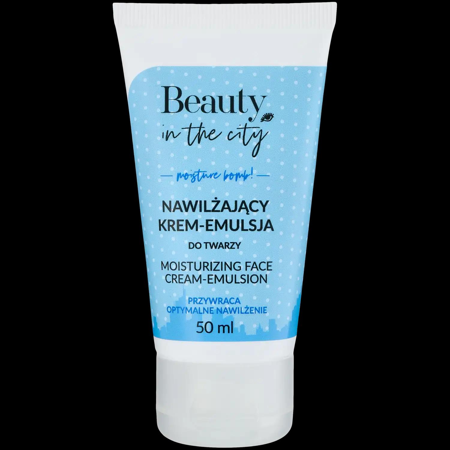 Beauty In The City nawilżający krem-emulsja do twarzy, 50 ml