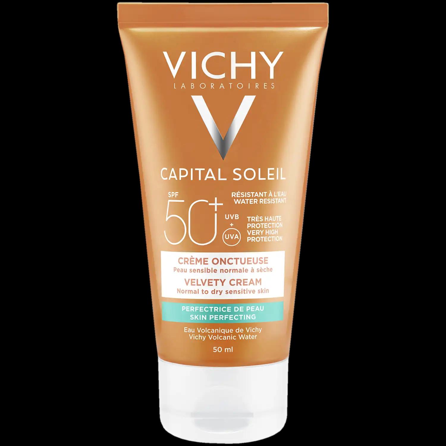 Vichy Capital Soleil aksamitny krem z filtrem SPF50+ do twarzy, 50 ml