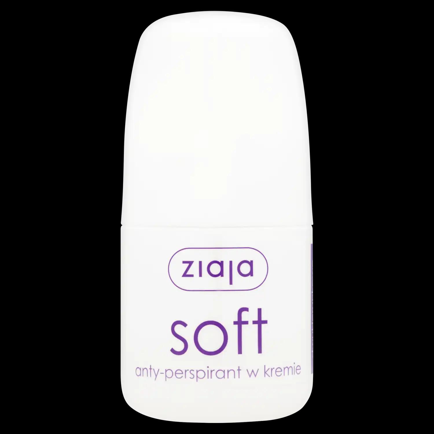 Ziaja Soft antyperspirant damski w kulce, 60 ml