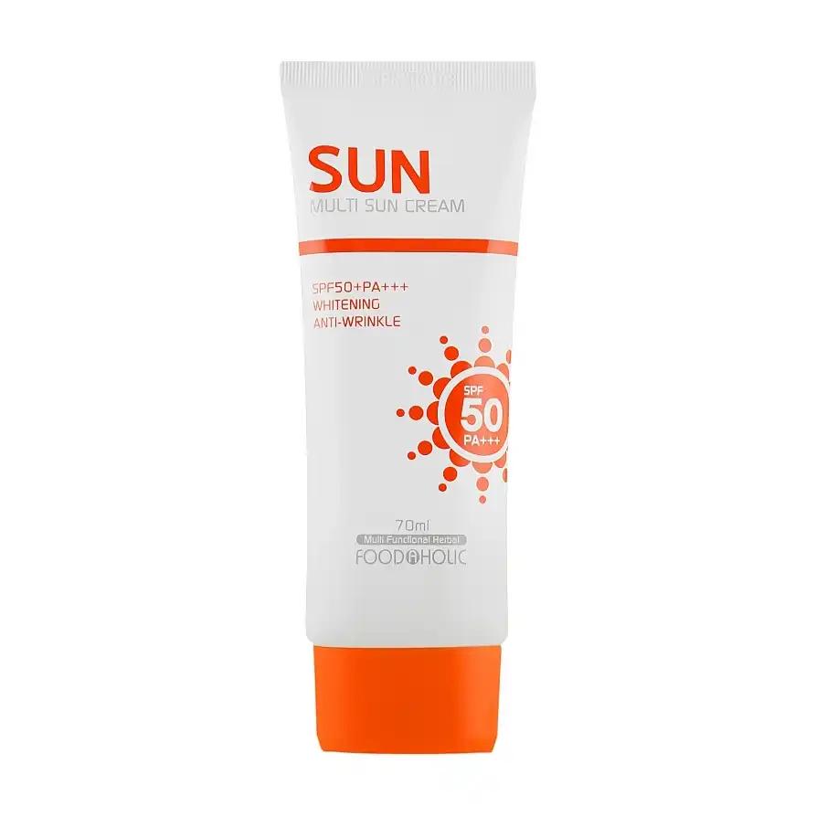 Food A Holic Сонцезахисний крем для обличчя та тіла Multi Sun Cream SPF 50+/PA+++, 70 мл