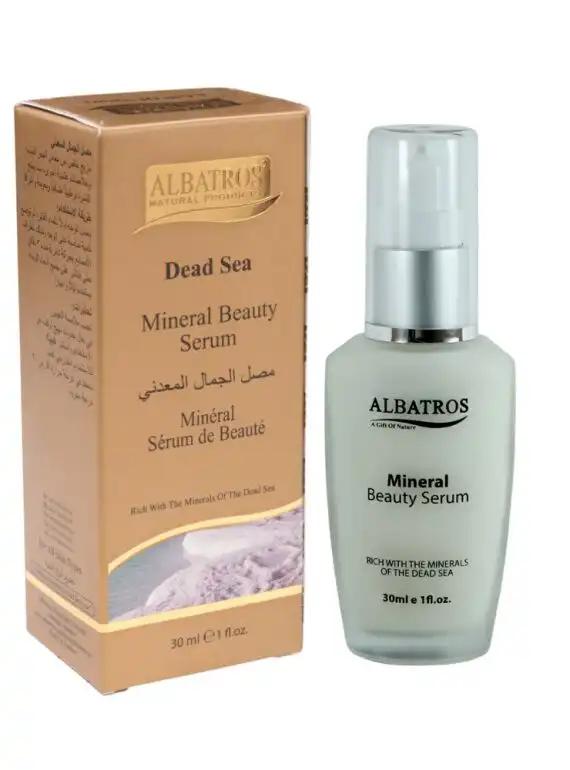 Albatros Dead Sea upiększające serum do twarzy z minerałami z Morza Martwego, 30 ml