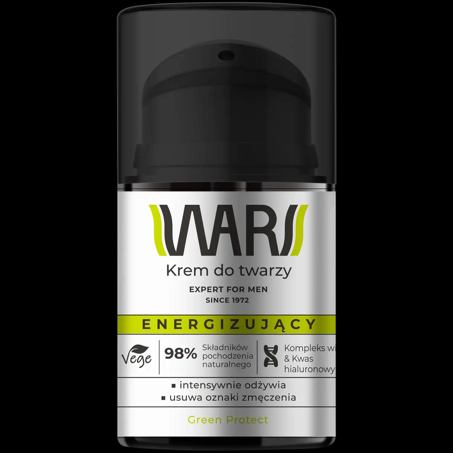 Wars Sensitive Wars Green Protect Energy krem do twarzy, 50 ml