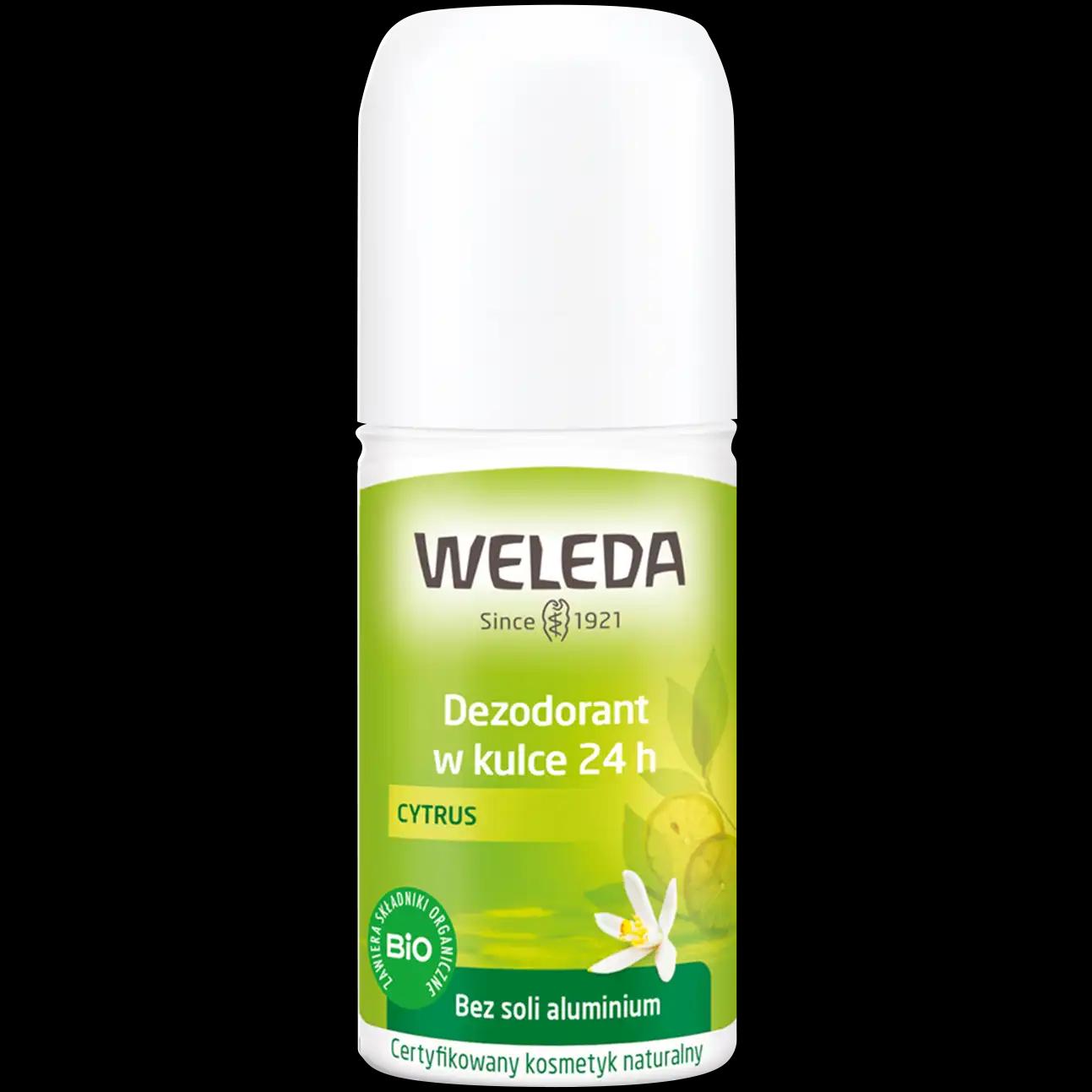 Weleda Citrus dezodorant w kulce, 50 ml