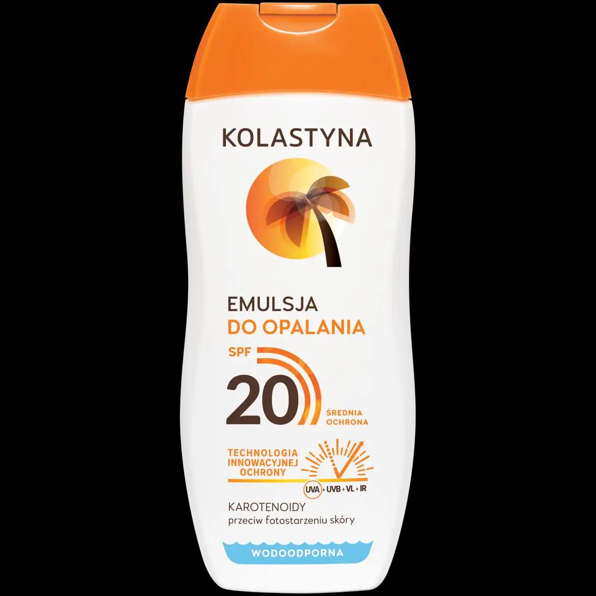 Kolastyna ochronna emulsja z filtrem SPF20, 200 ml