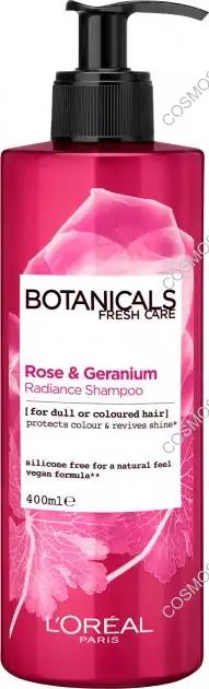 L'Oreal Paris Botanicals Fresh Care Роза і Герань Еліксир Сяйва для забарвленого і тьмяного волосся 400 мл