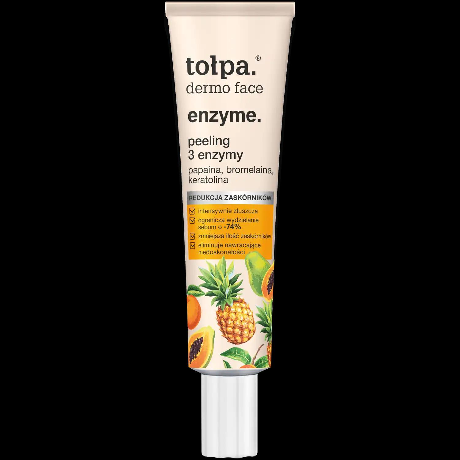 Tolpa Dermo Face Enzyme peeling 3 enzymy, 40 ml