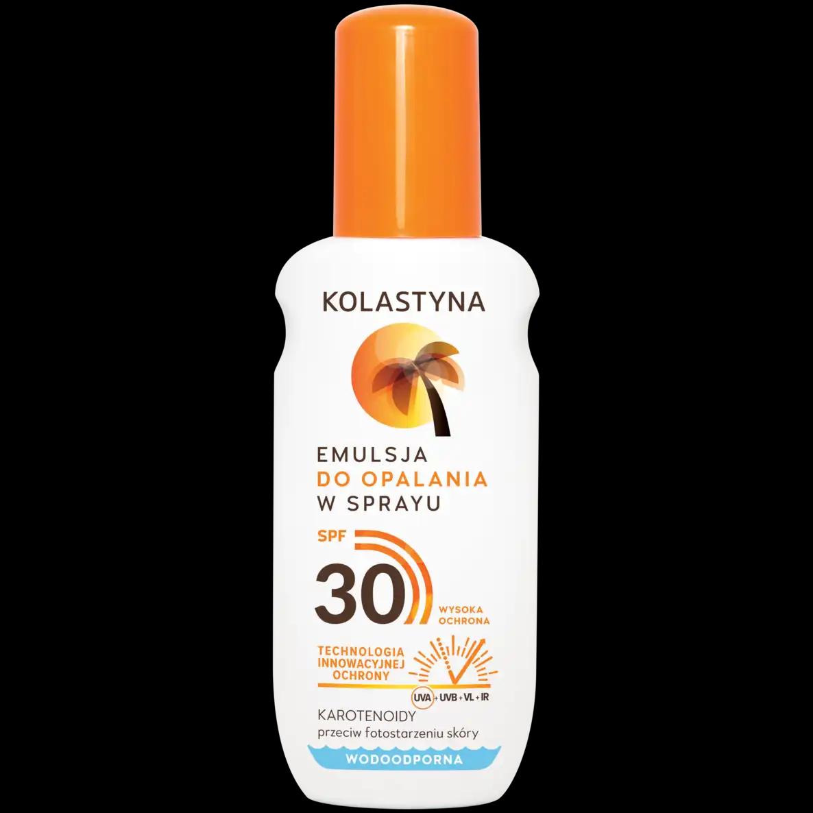 Kolastyna ochronna emulsja w sprayu z filtrem SPF30, 150 ml