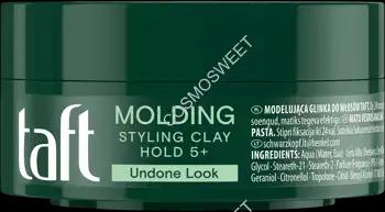 Schwarzkopf SCHWARZKOPF TAFT Molding Clay glinka do włosów modelująca, poziom utrwalenia: 5+ 75 ml