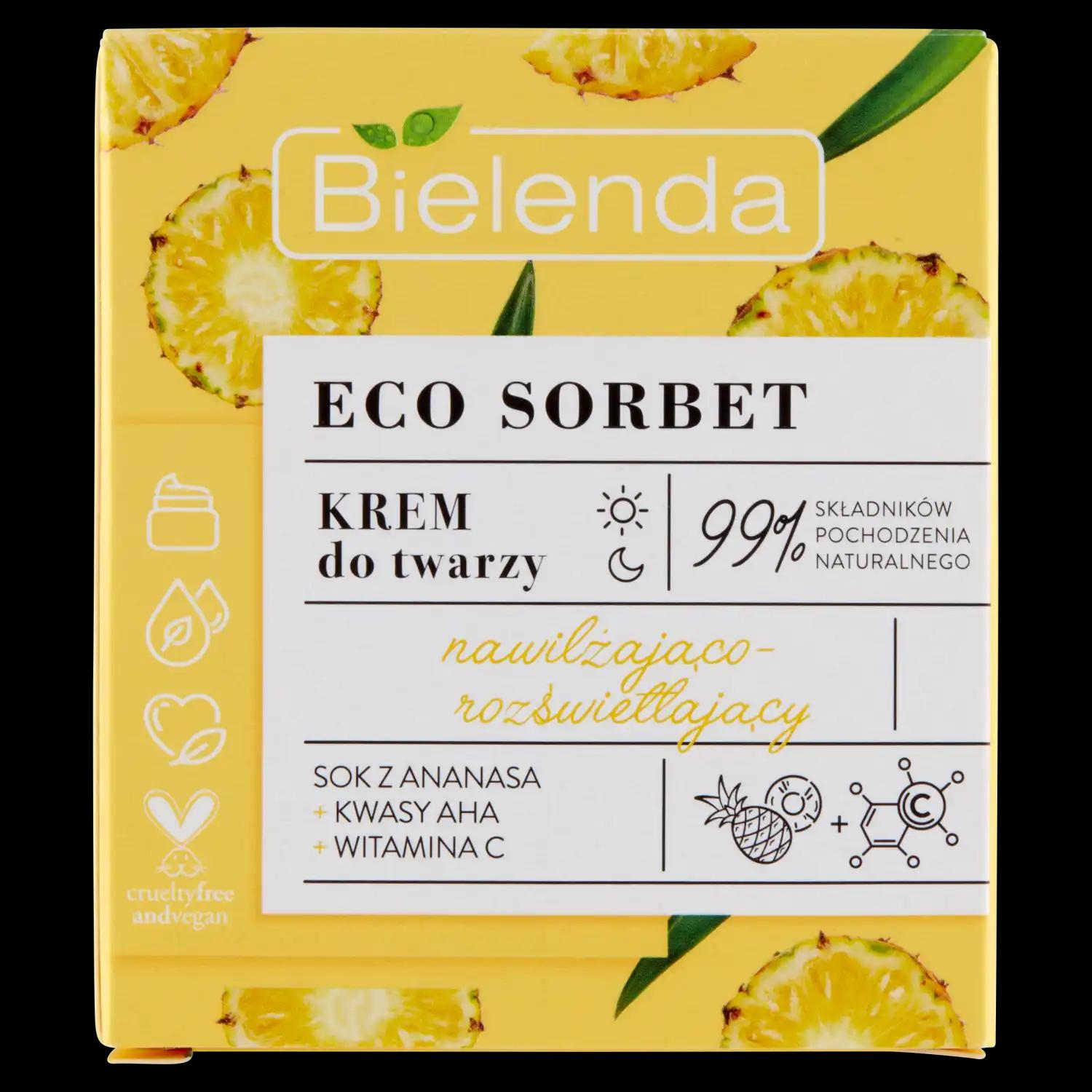 Bielenda Ananas krem nawilżający do twarzy, 50 ml