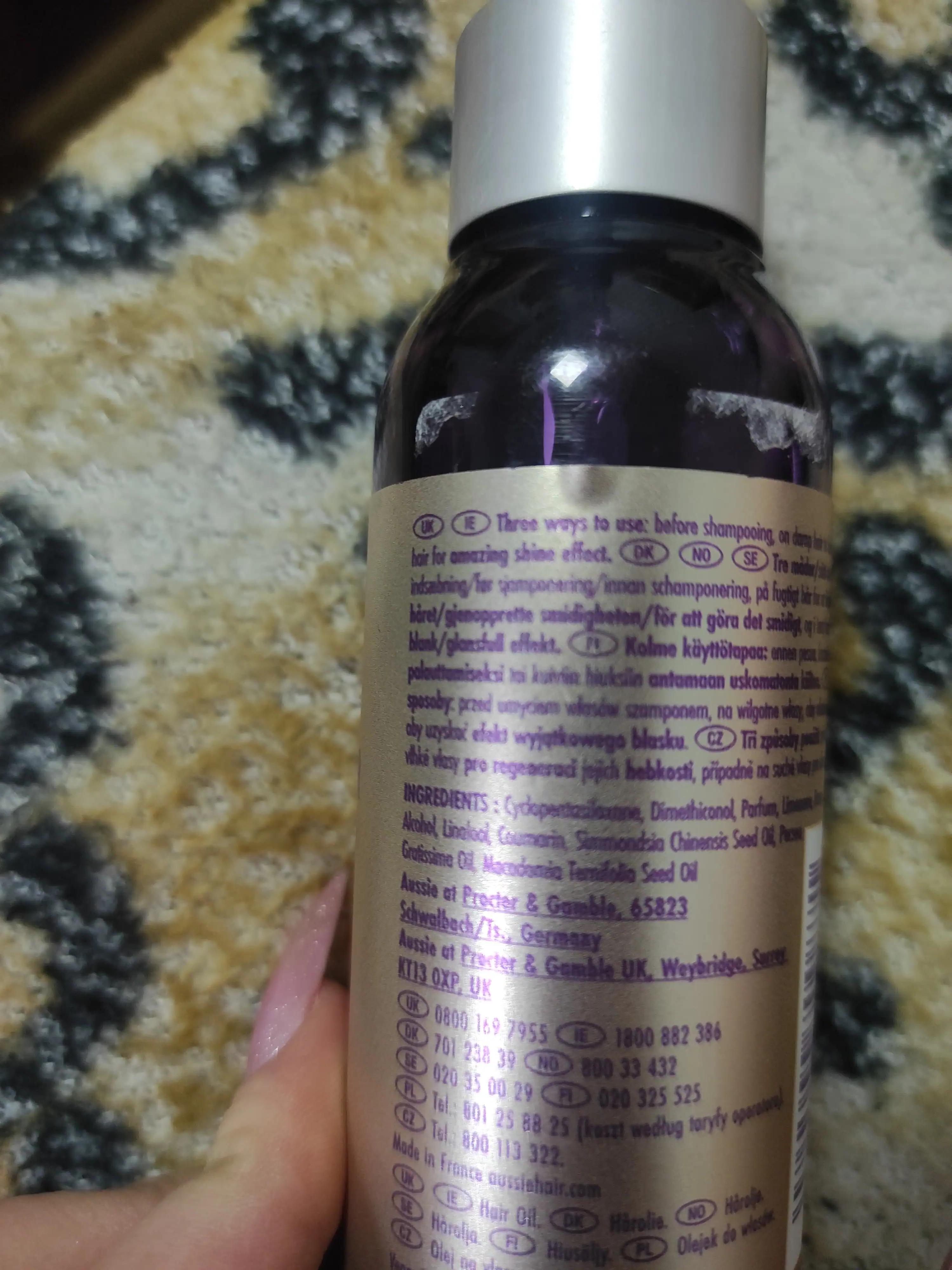 Aussie Reconstructor hair oil