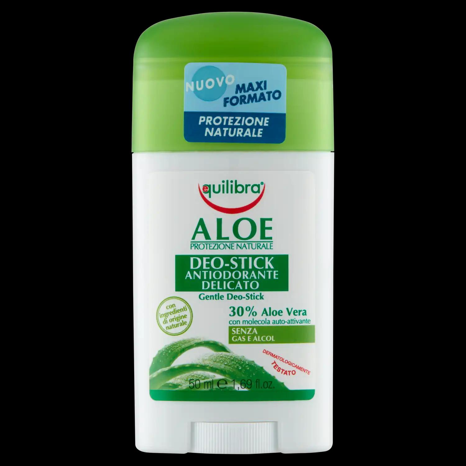 Equilibra Aloe aloesowy antyperspirant w szyfcie, 50 ml