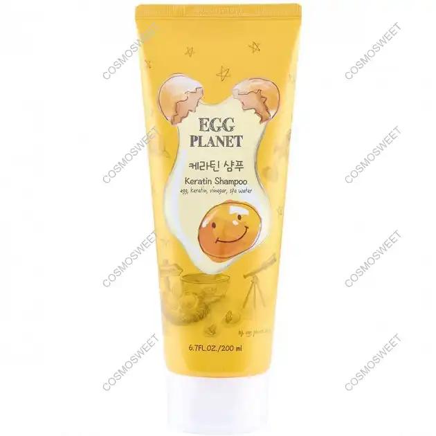 Daeng Gi Meo Ri Кератиновий для пошкодженого волосся Egg Planet Keratin Shampoo, 200 мл
