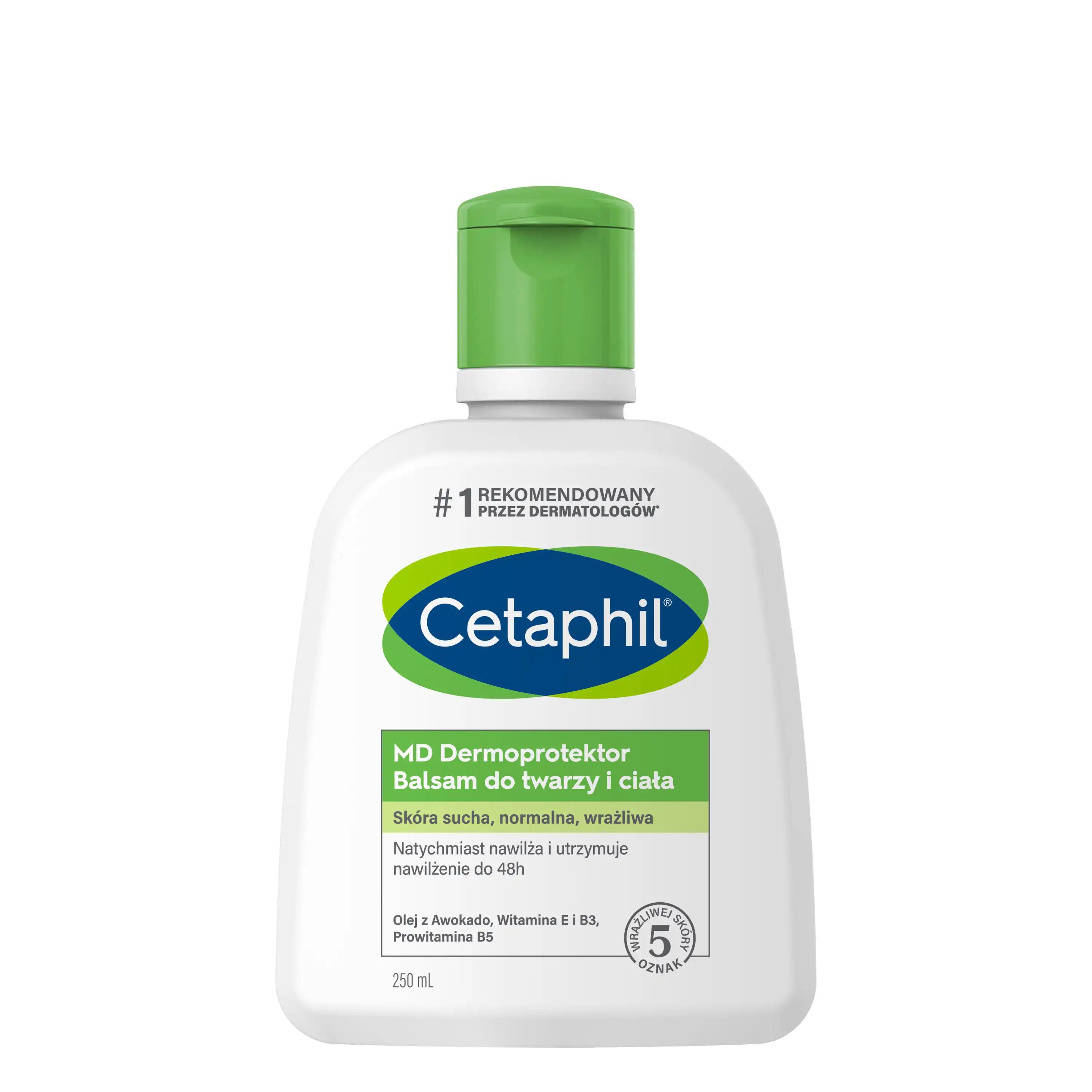 Cetaphil MD Dermoprotektor balsam nawilżający do twarzy i ciała, 250 ml