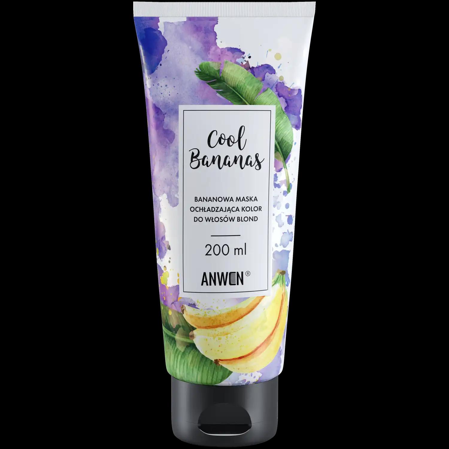 Anwen Cool Bananas do włosów blond, 200 ml