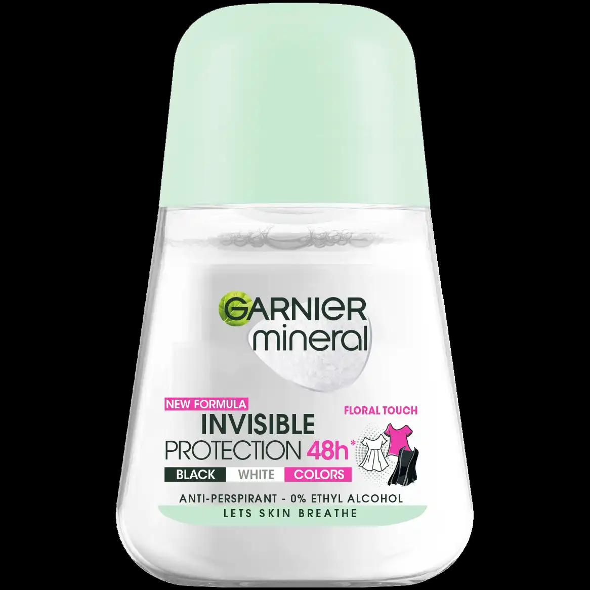 Garnier Mineral Invisible Protection 48h antyperspirant w kulce damski, 50 ml