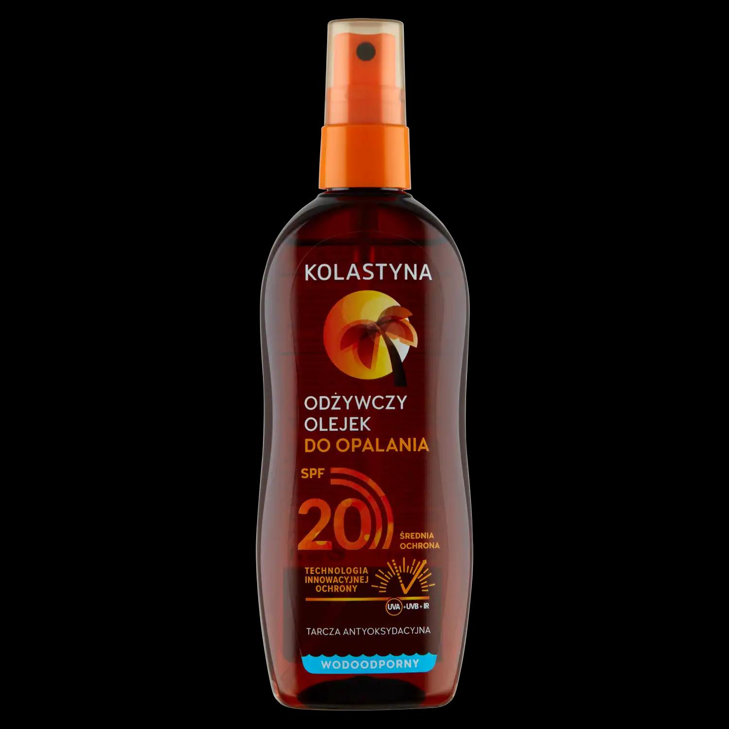 Kolastyna Sun olejek do opalania SPF20, 150 ml