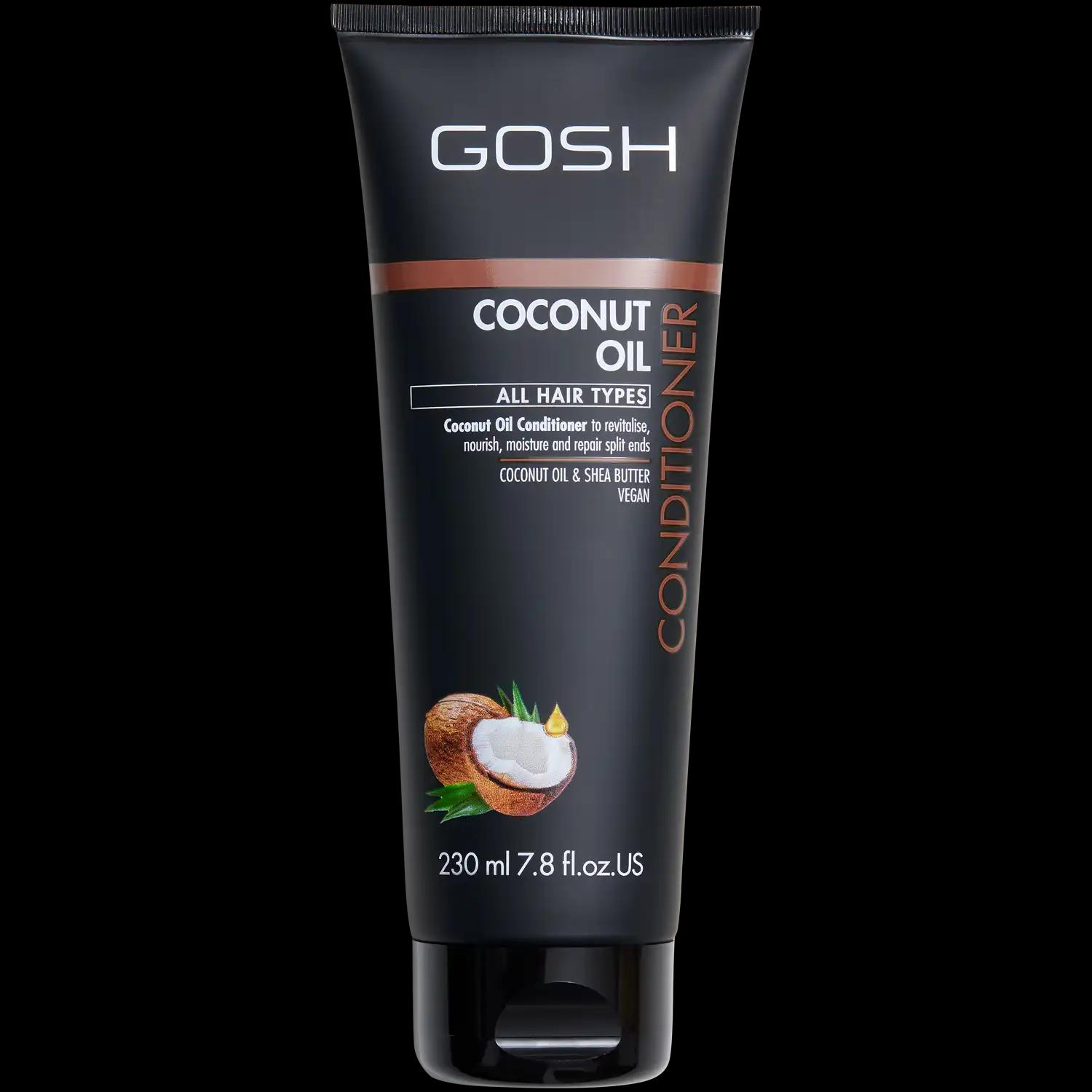 Gosh Coconut Oil nawilżający do włosów, 230 ml