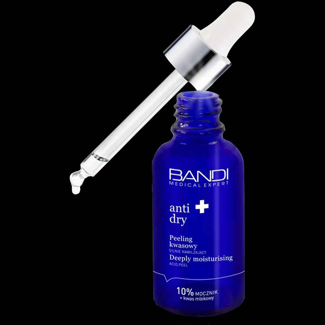 Bandi Anti Dry peeling kwasowy do twarzy silnie nawilżający, 30 ml