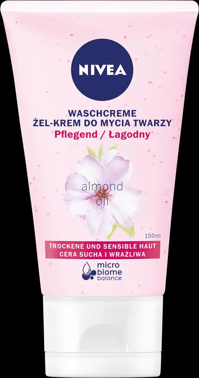 Nivea zel-krem do mycia twarzy lagodny do skory suchej i wrazliwej Almond Oil