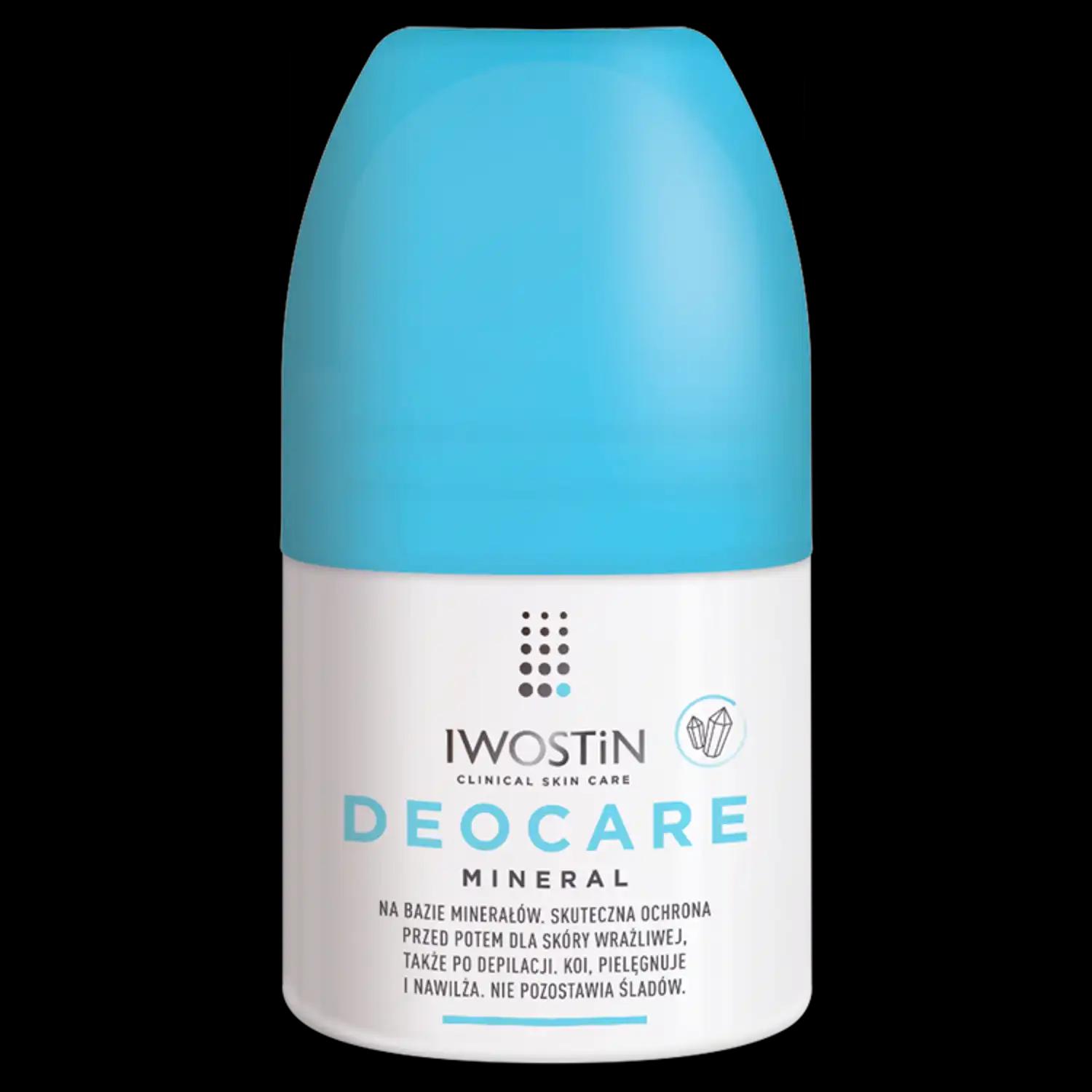 Iwostin Deocare Mineral antyperspirant w kulce, 50 ml