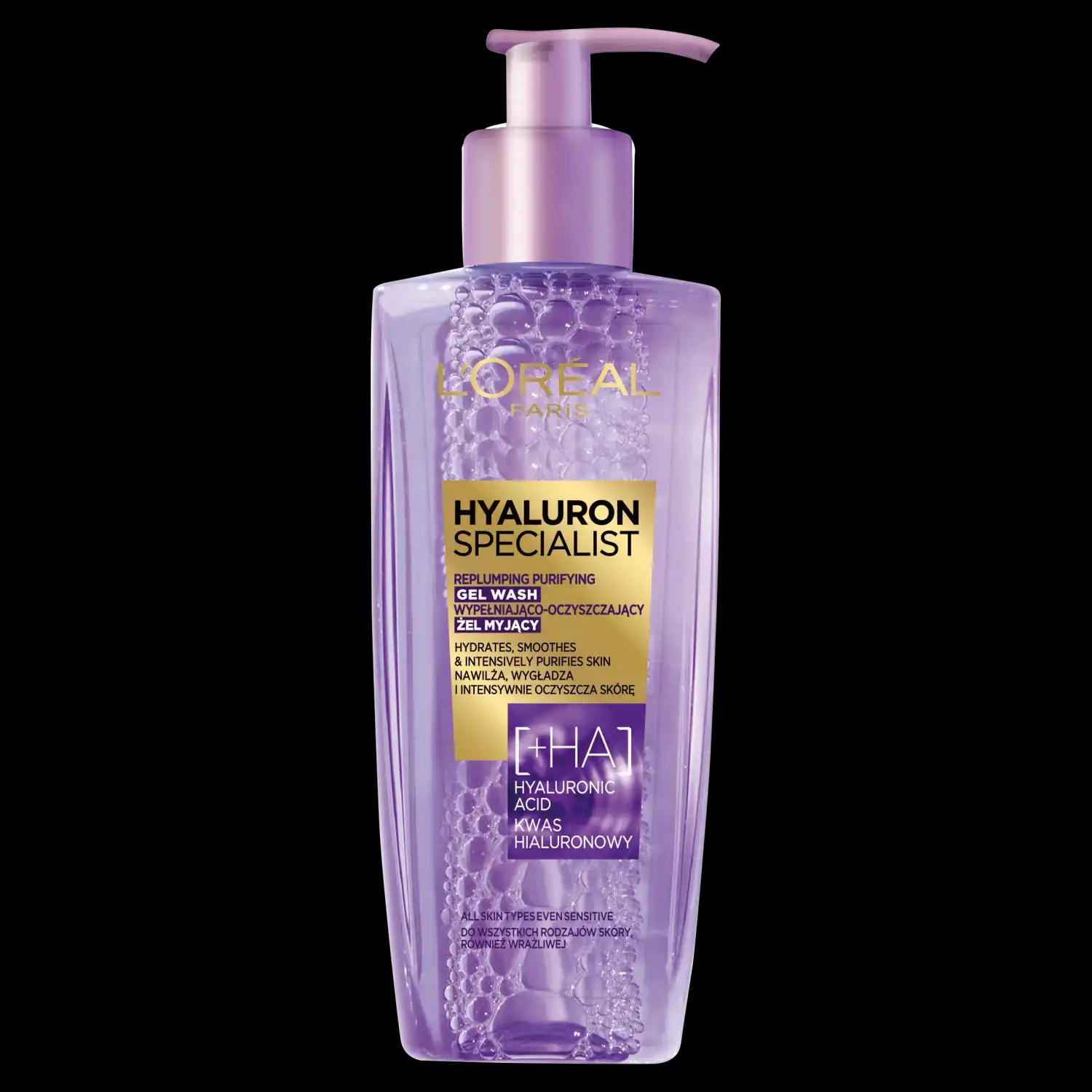 L'Oreal Paris Hyaluron żel do mycia twarzy, 200 ml