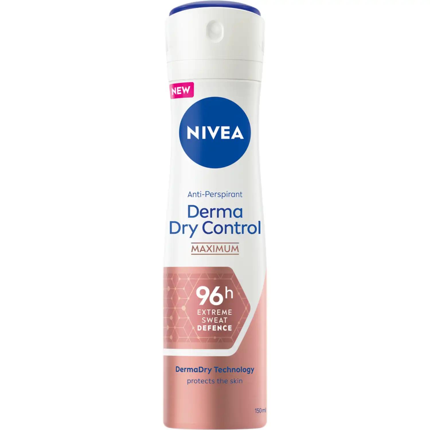 Nivea Derma Protect antyperspirant w sprayu damski, 150 ml