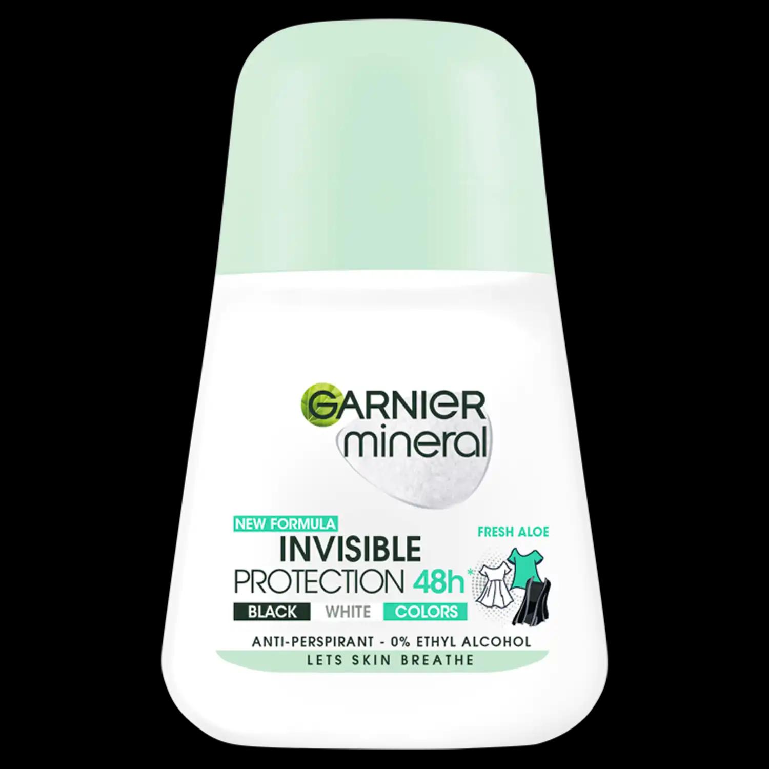 Garnier Mineral Invisible Protection 48h antyperspirant w kulce damski, 50 ml