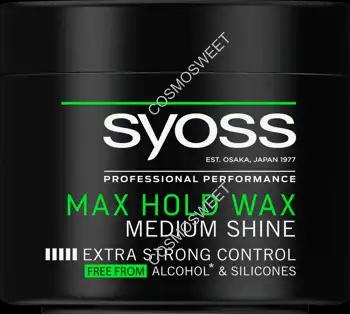 Syoss SYOSS Max Hold wosk do włosów megamocny, poziom utrwalenia: 6 150 ml