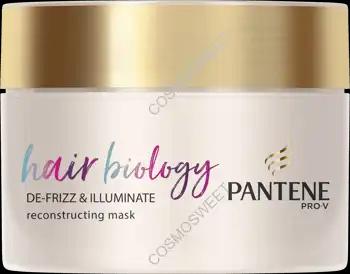 Pantene PANTENE PRO-V Hair Biology DeFrizz & Illuminate do włosów z kwasem hialuronowym kwasami Omega-9 i prowitaminą B5 160 ml