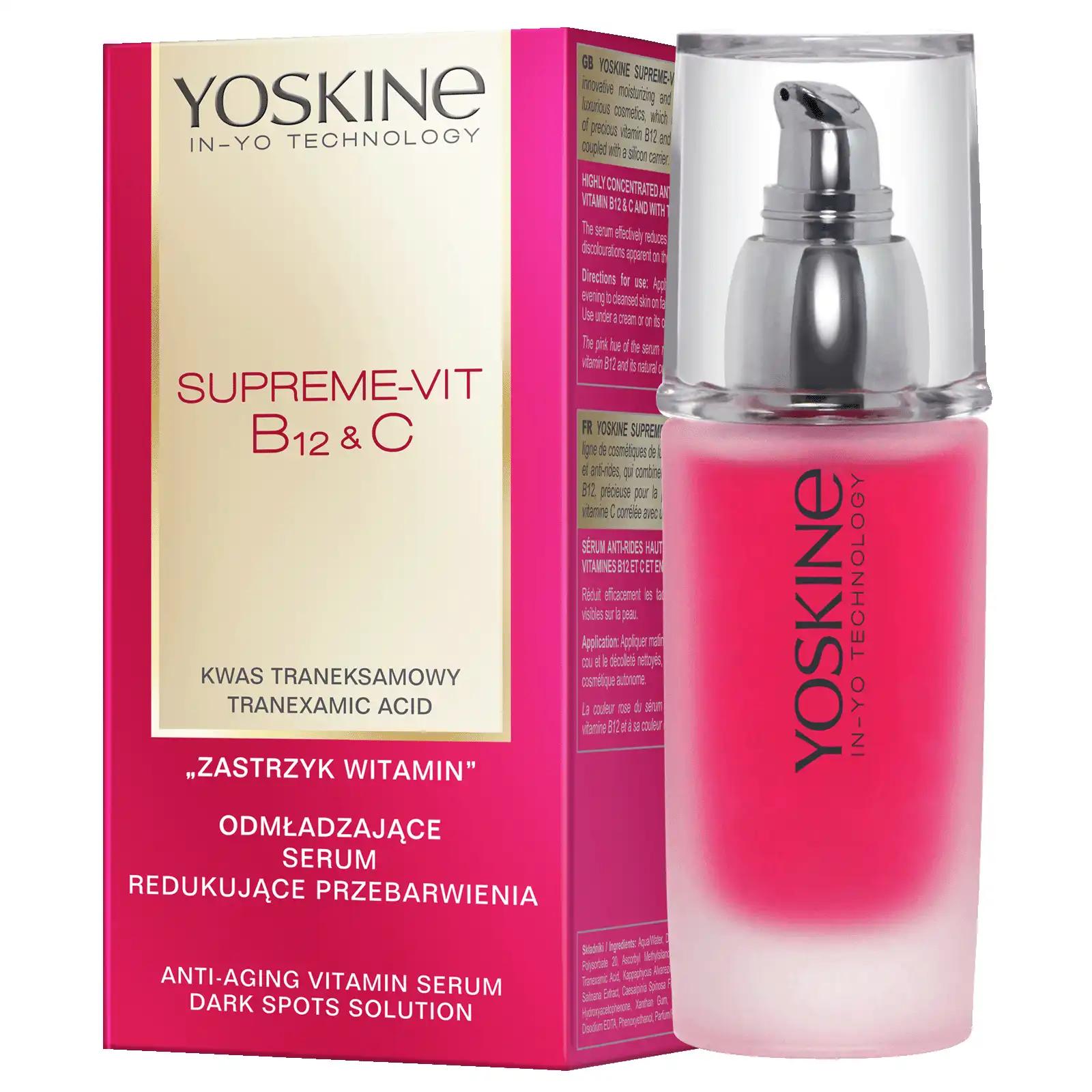 Yoskine Supreme-Vit B12+C serum do twarzy, 30 ml