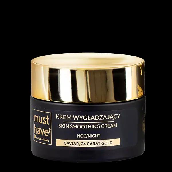 Prestige MustHave wygładzający krem na noc z 24-karatowym złotem i kawiorem, 50 ml