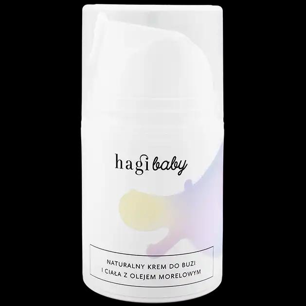 Hagi Baby krem z olejem morelowym do twarzy i ciała, 50 ml