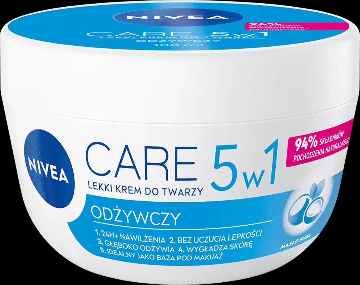 Nivea Lekki krem do twarzy 5w1, odżywczy, 100 ml