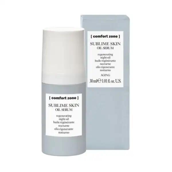 Comfort Zone Sublime Skin regenerujące serum olejek do twarzy 50+ na noc, 30 ml