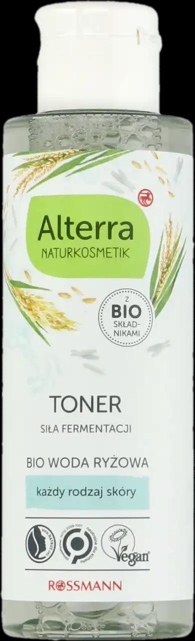 ALTERRA Alterra toner do twarzy Bio woda ryzowa