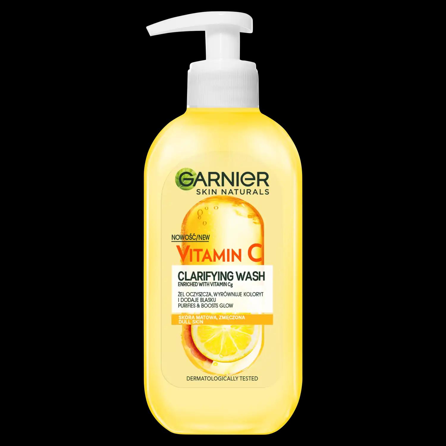 Garnier Vitamin C oczyszczający żel do twarzy, 200 ml